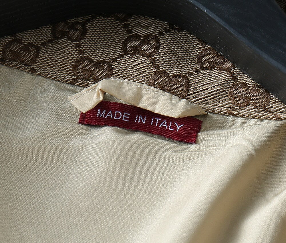 Jacquard Pattern Casual Bomber Jacket