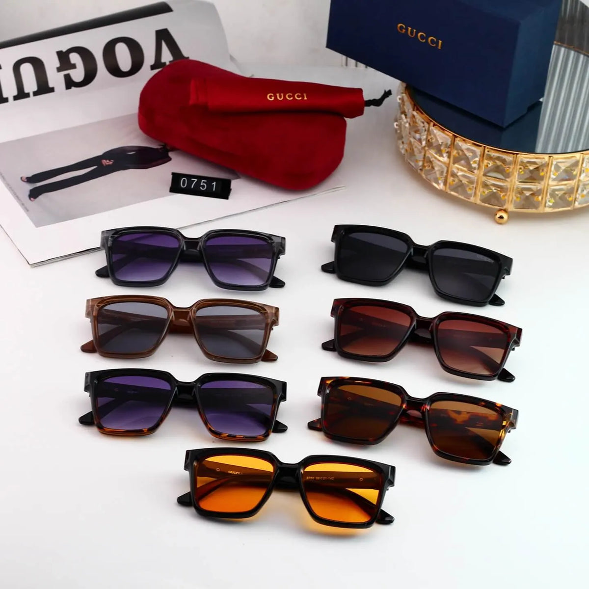 Angular Big Frame Sunglasses