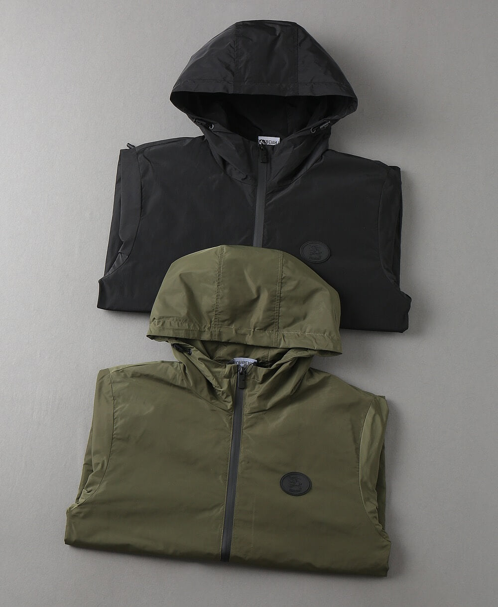 Circular Badge Hooded Jacket