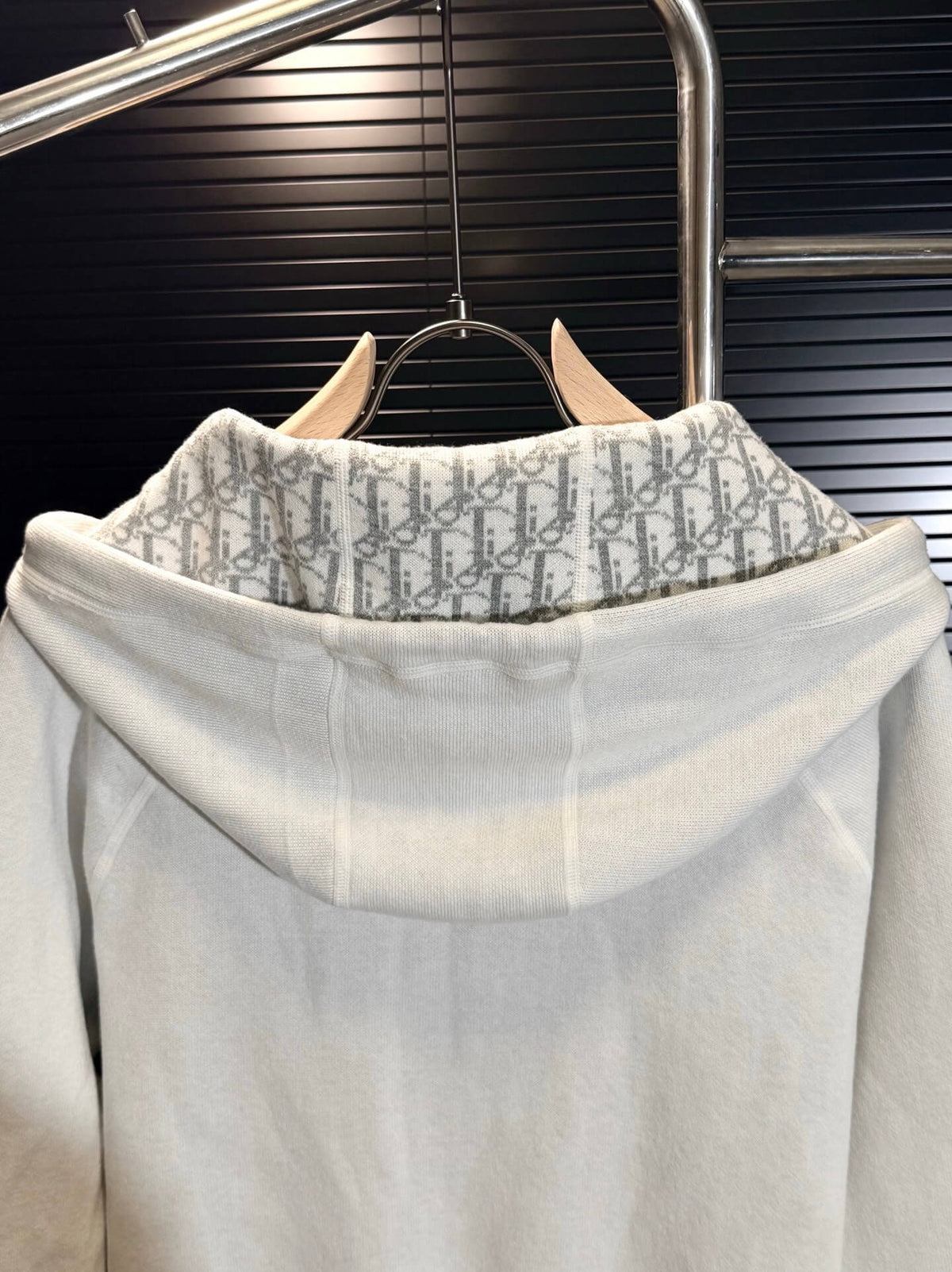 Reversible Vintage Jacquard Cashmere Jacket