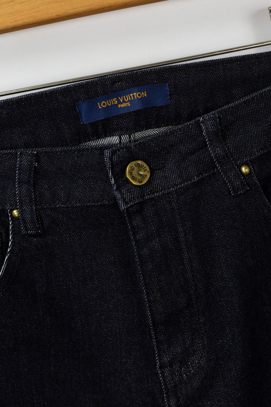 Classic Pocket‑Embroidered Jeans