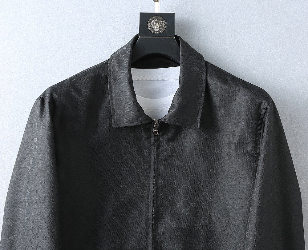 Jacquard Pattern Casual Jacket
