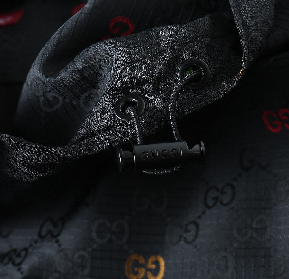 Multicolor Print Casual Hooded Jacket