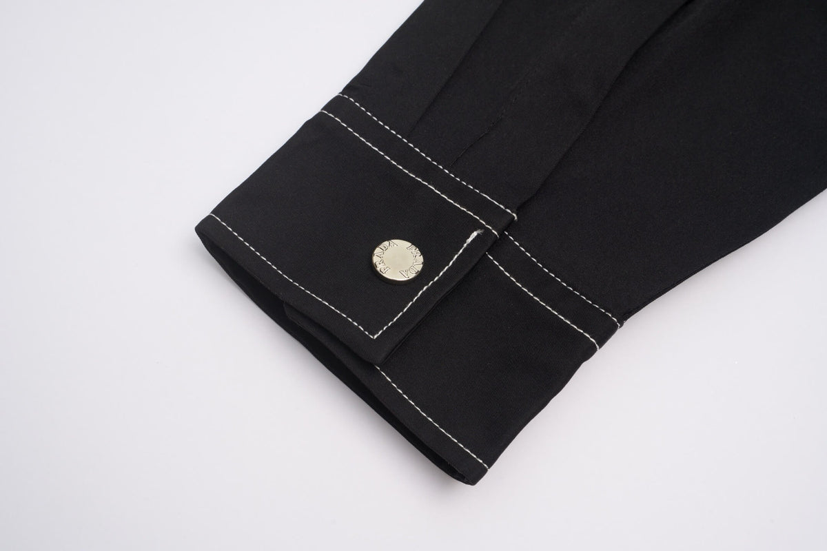 Stitch Detail Shirt Jacket