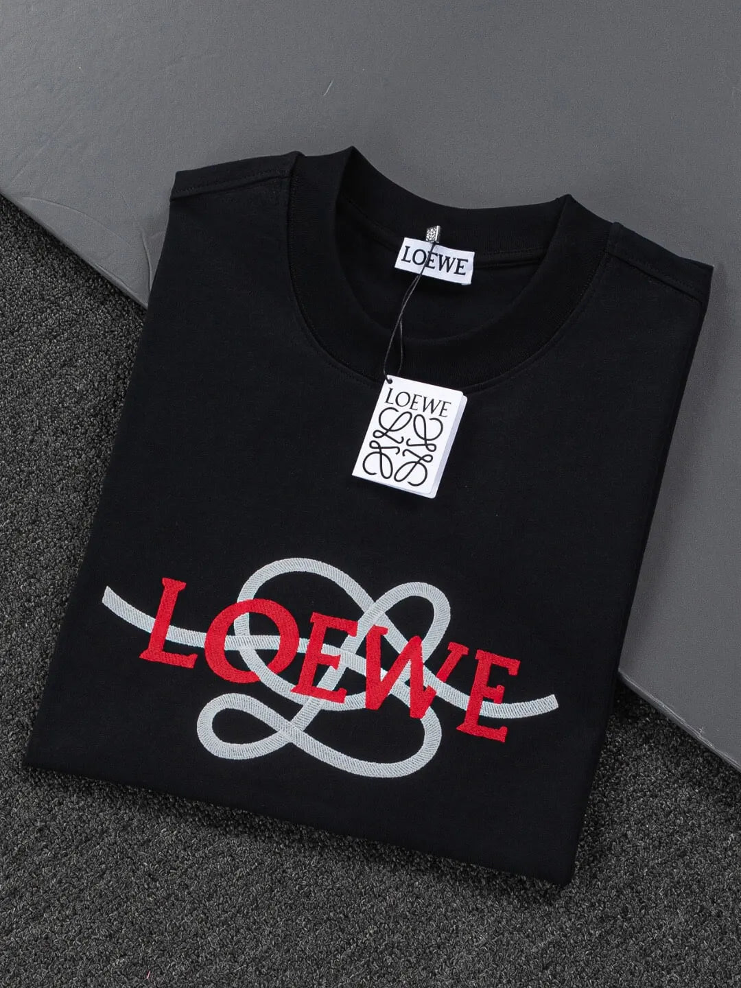 New Letter Embroidered T‑Shirt