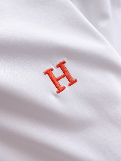 Hermès Embroidered T‑shirt