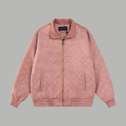 LOUIS VUITTON-2025 Best Selling Embossed Suede Jacket