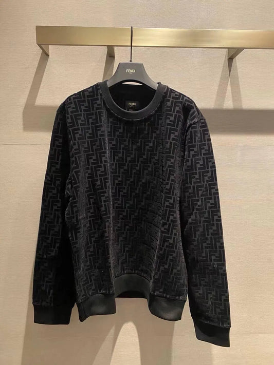 FF Flocked Crewneck Sweatshirt
