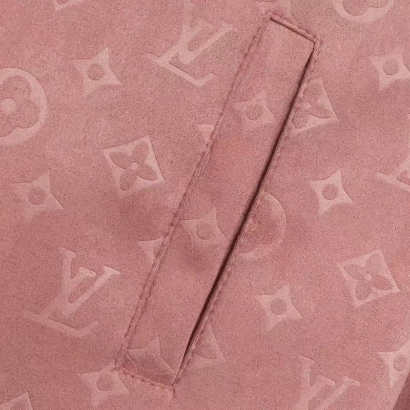LOUIS VUITTON-2025 Best Selling Embossed Suede Jacket
