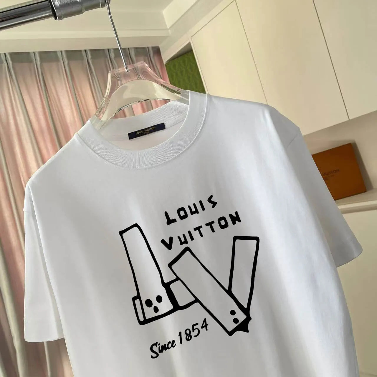Letter Print  T‑Shirt