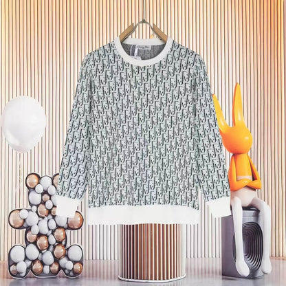 All-Over Jacquard Sweatshirt