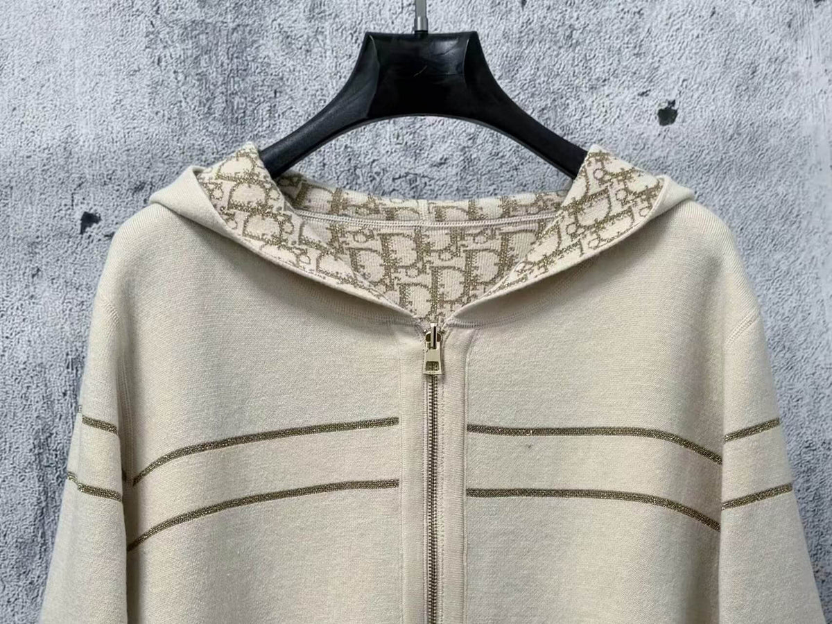 All-Over Jacquard Reversible Jacket