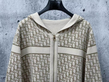 All-Over Jacquard Reversible Jacket