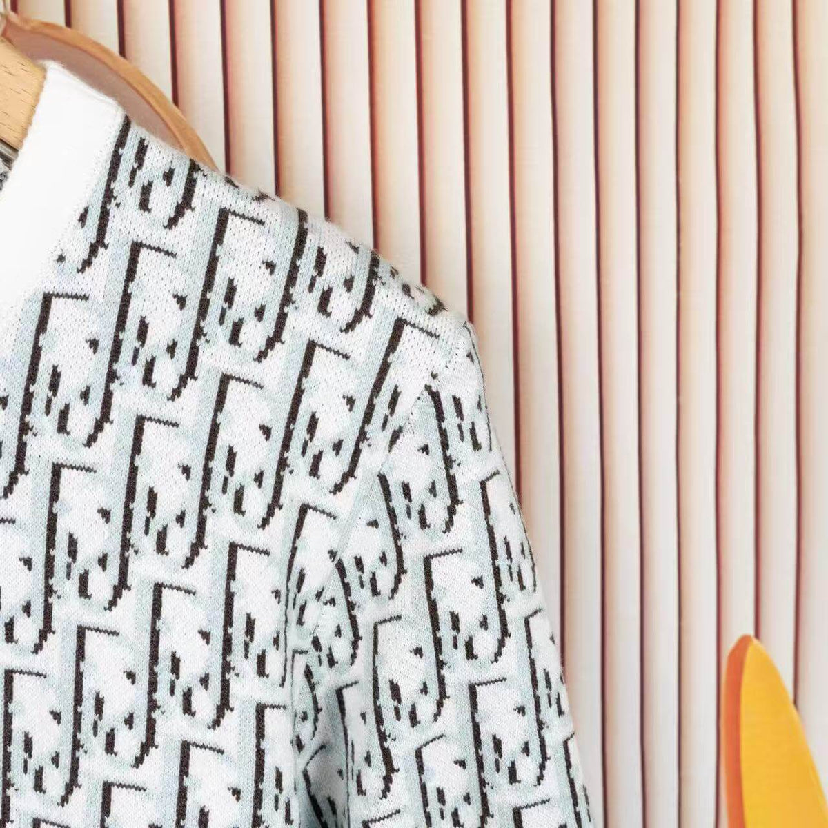 All-Over Jacquard Sweatshirt