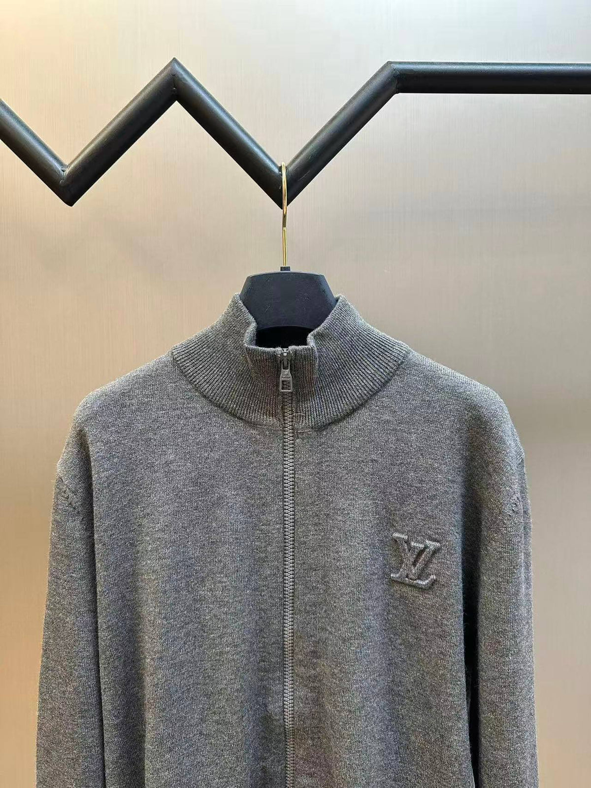 Classic Embossed Knit Jacket