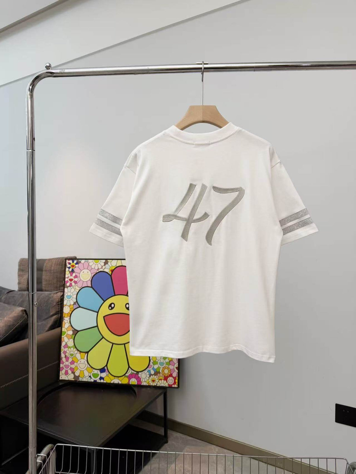 Striped Sleeve T-Shirt