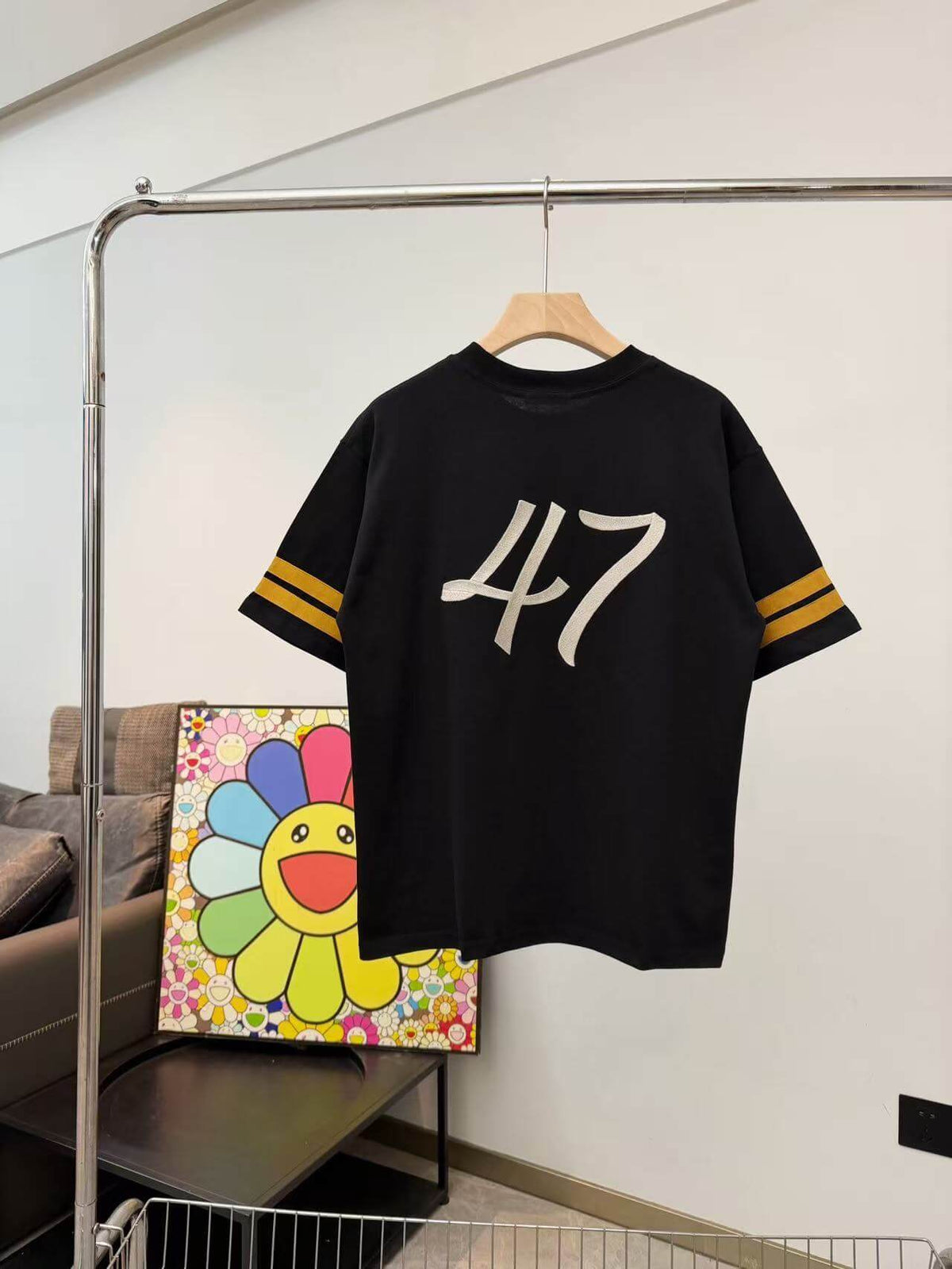 Striped Sleeve T-Shirt