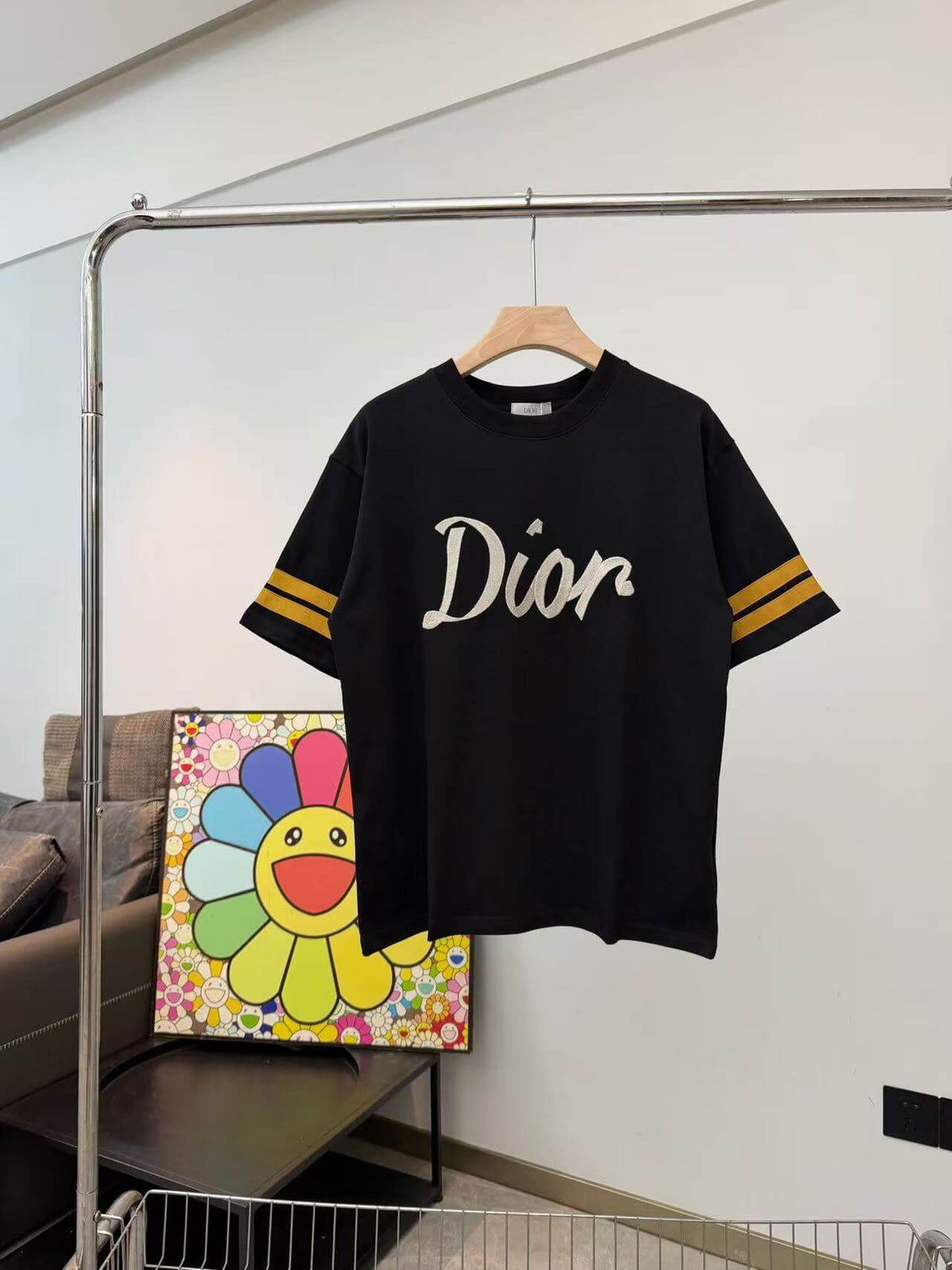 Striped Sleeve T-Shirt