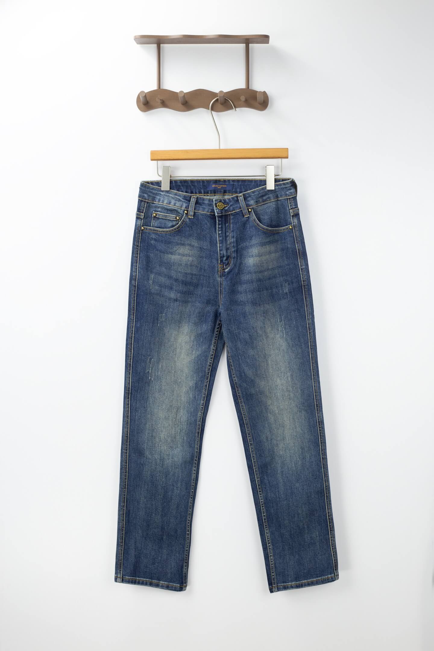 Classic Element‑Print Jeans