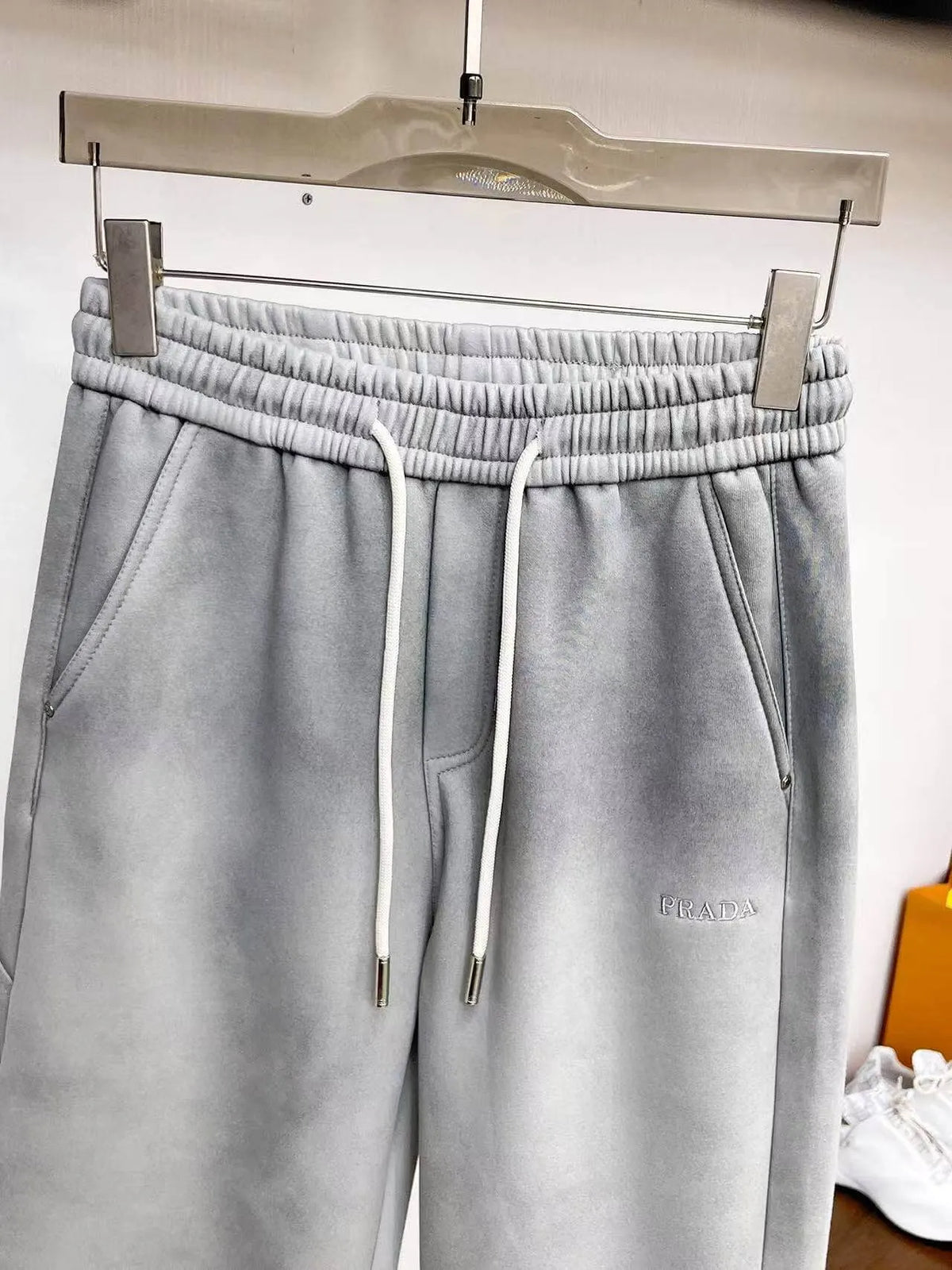 Side Cargo Pocket Embossed Logo Pants