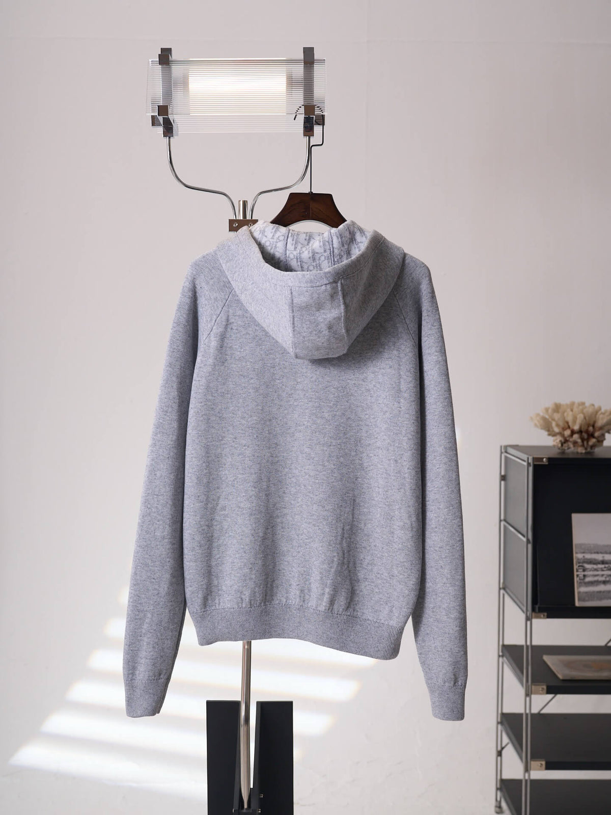 Embroidered Jacquard Sweat Jacket