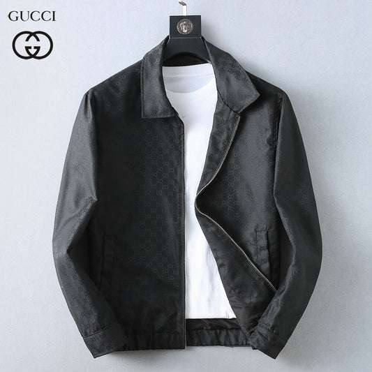 Jacquard Pattern Casual Jacket