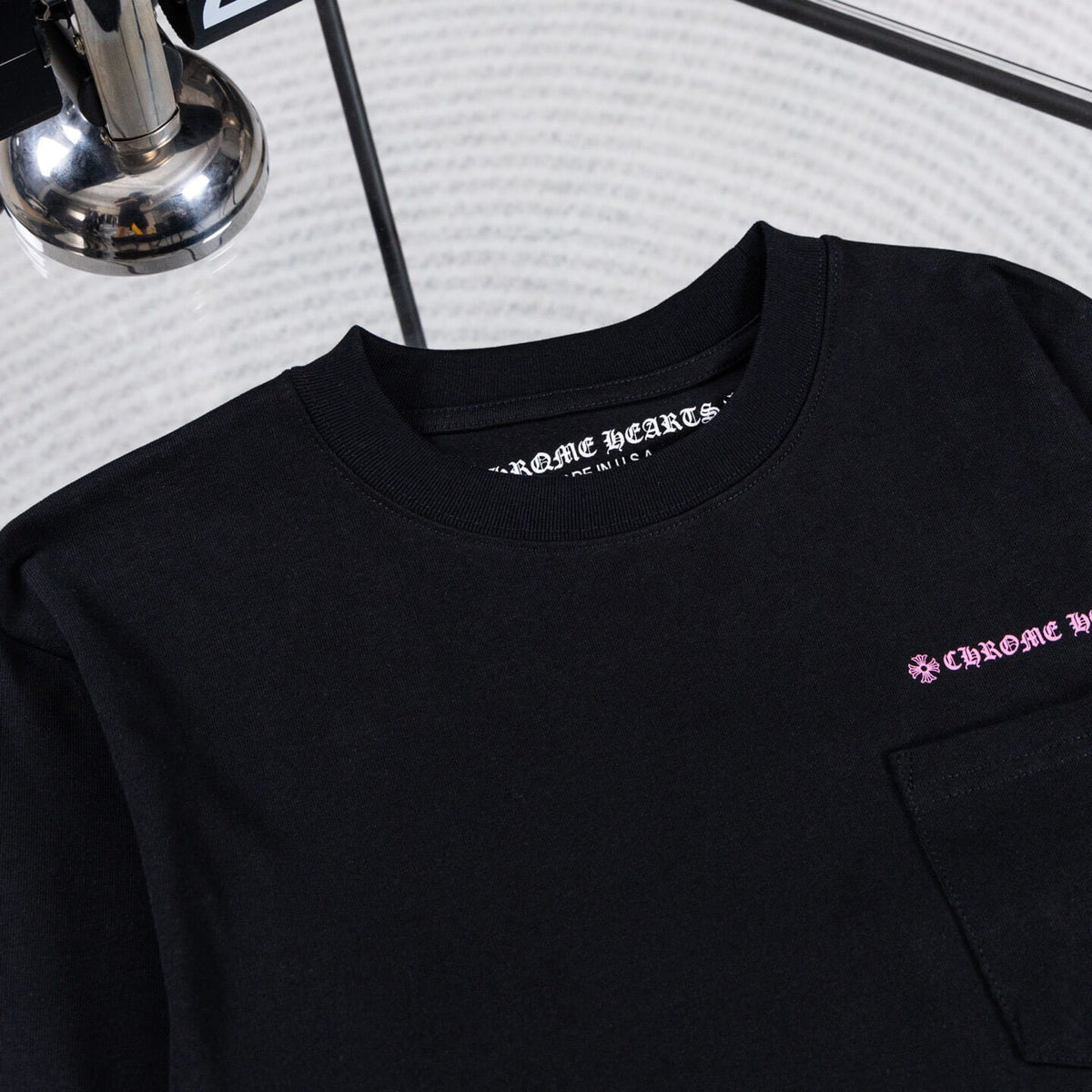 Black & Pink Floral Sanskrit Sweatshirt
