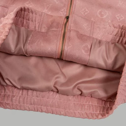LOUIS VUITTON-2025 Best Selling Embossed Suede Jacket