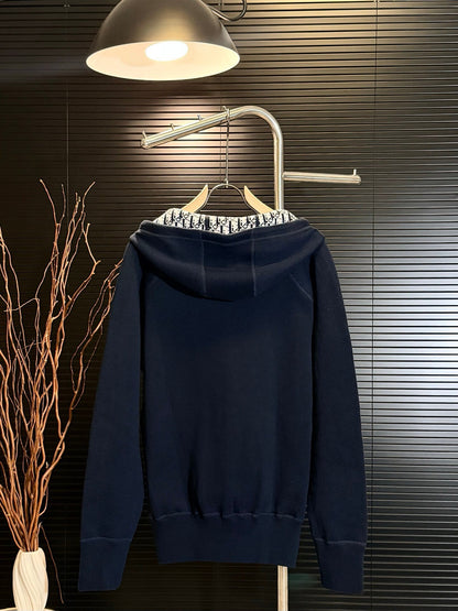Reversible Vintage Jacquard Cashmere Jacket