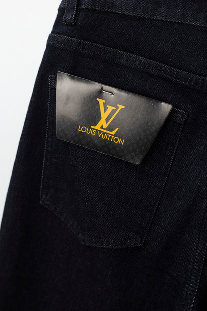 Classic Pocket‑Embroidered Jeans