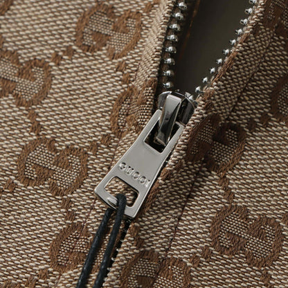 Classic Brown All-Over Print Jacket
