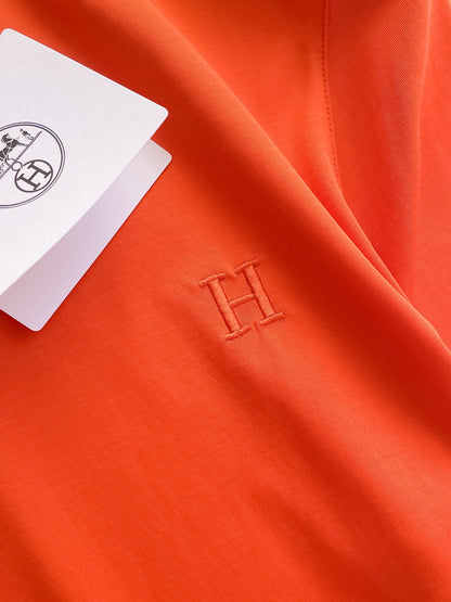Hermès Embroidered T‑shirt