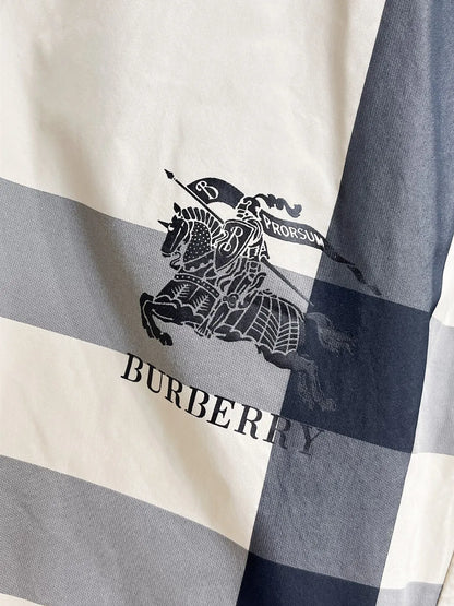 Classic Plaid Logo Printed Shorts