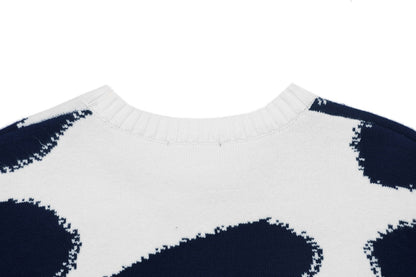 Cow Print Design Sweatshirt