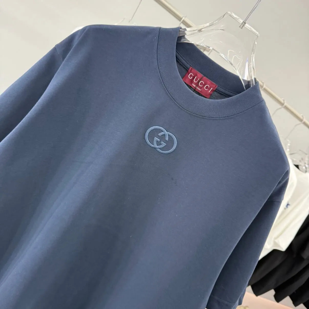 Gucci Official Embroidered T Shirt