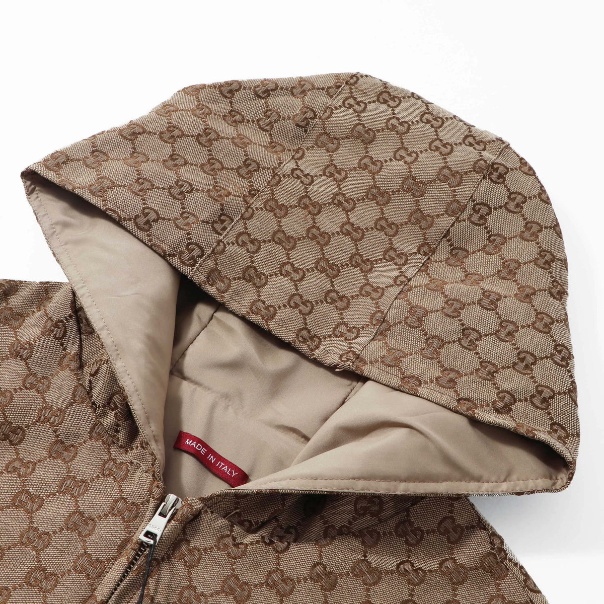 Classic Brown All-Over Print Jacket