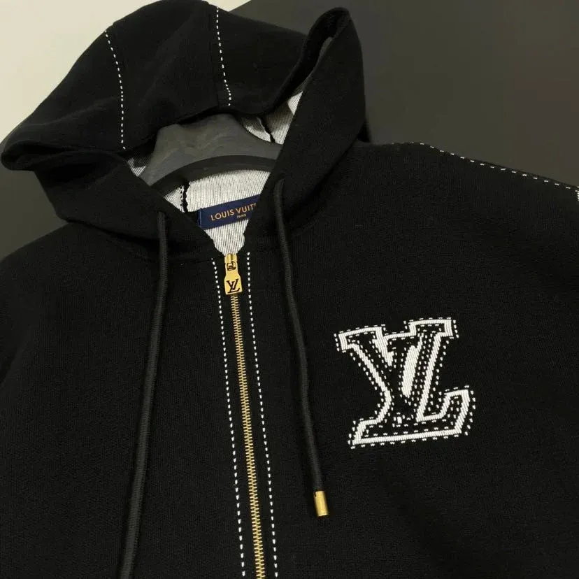 Signature Monogram Zip-Up Hoodie
