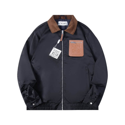 Chest Pocket Embossed Jacket