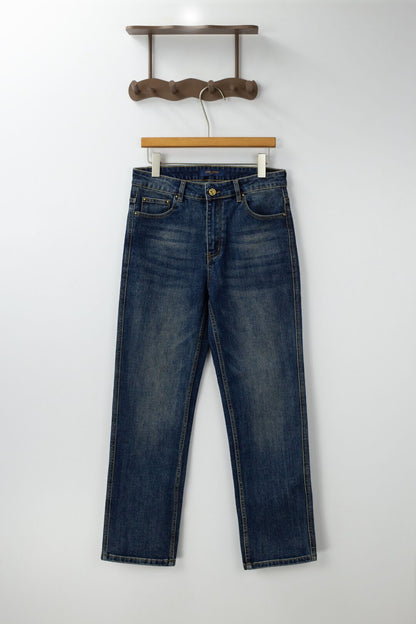 New Straight‑Leg Jeans