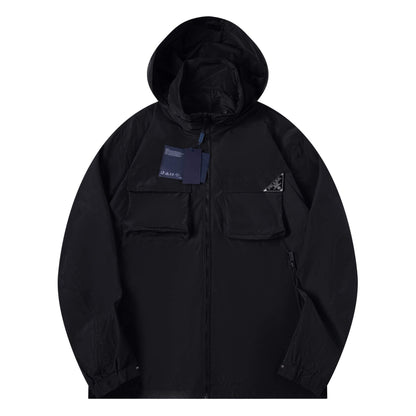 Detachable Hood Design Jacket