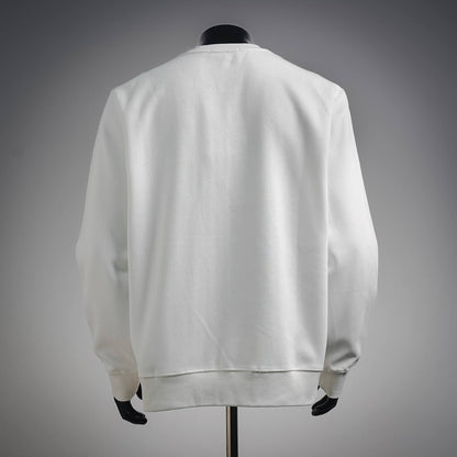 Pocket Vintage Patch Crewneck Sweatshirt