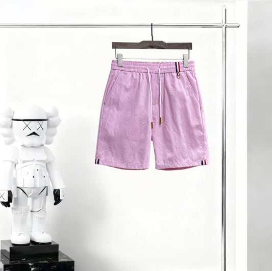Metal‑Tip Detail Casual Five‑Point Short