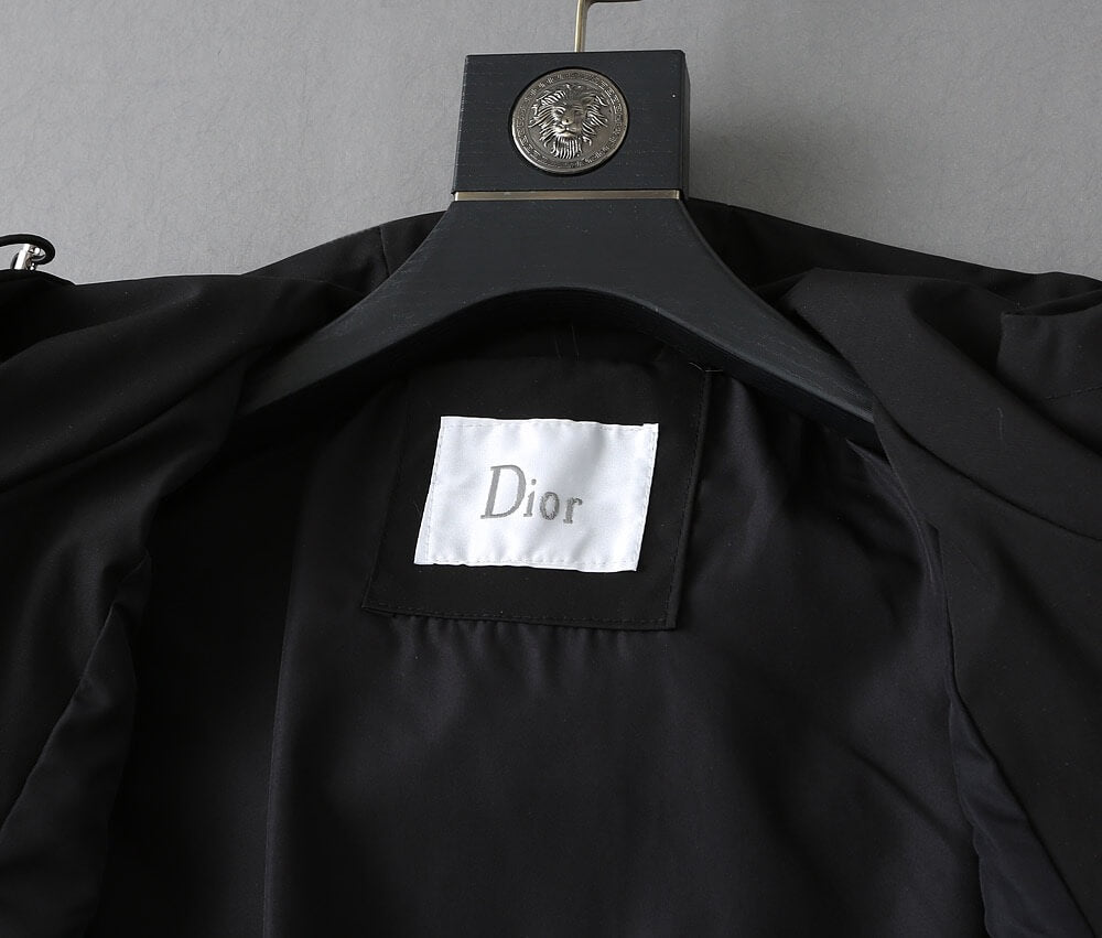 Monogram Spliced Hooded Jacket