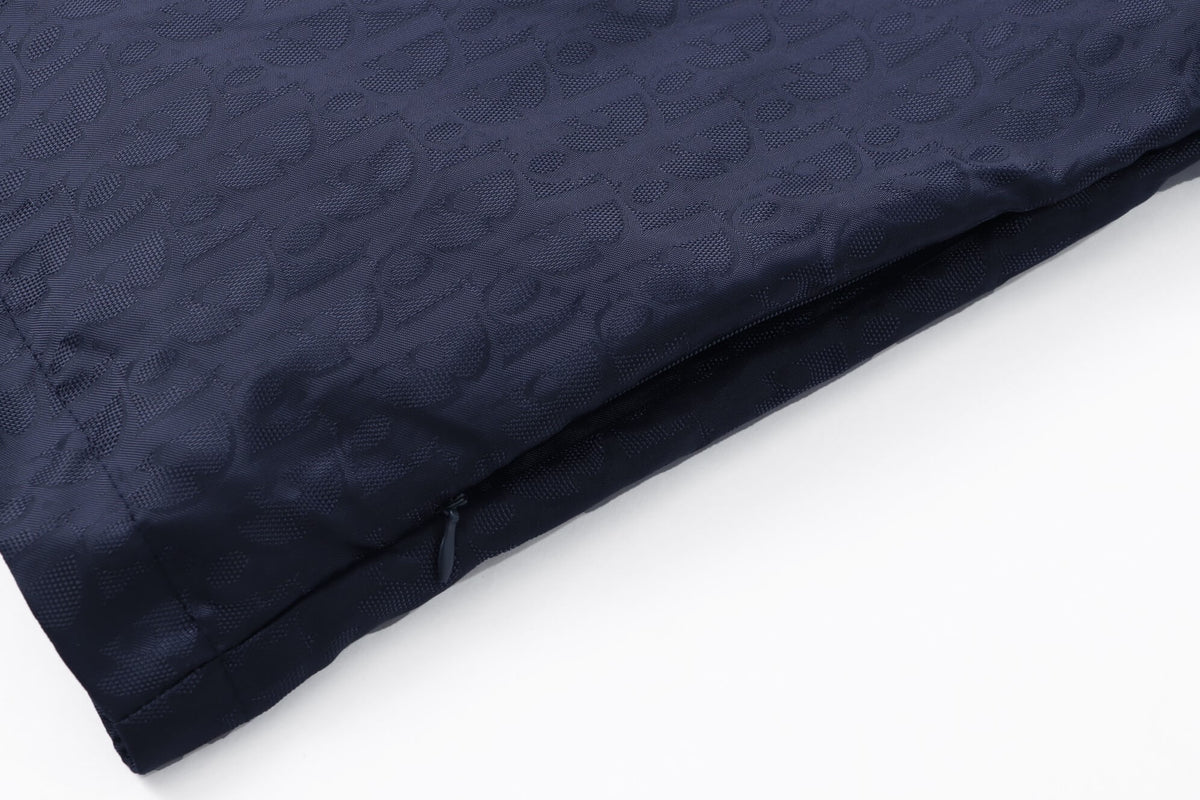 Subtle Pattern All-Over Jacquard Jacket