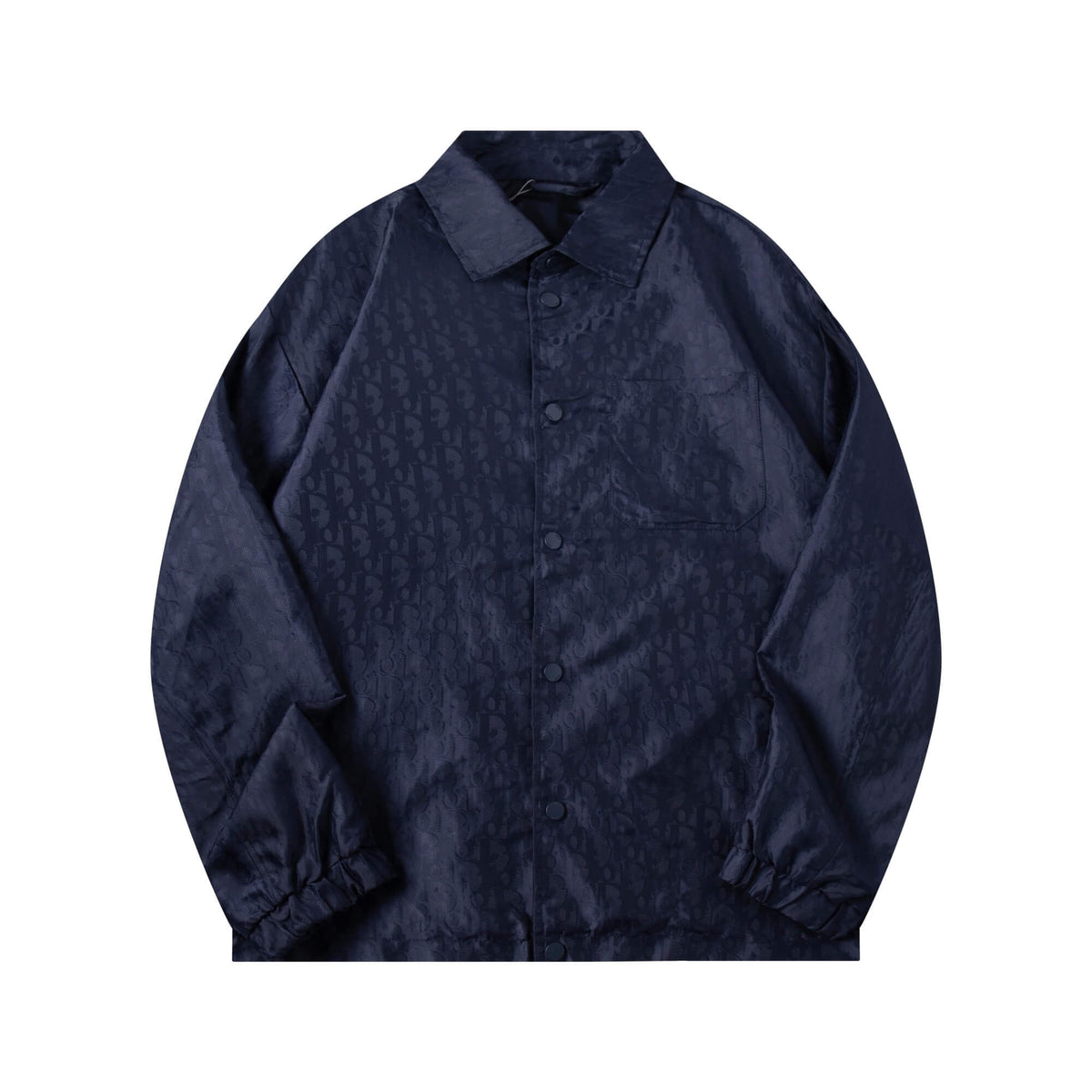 Subtle Pattern All-Over Jacquard Jacket
