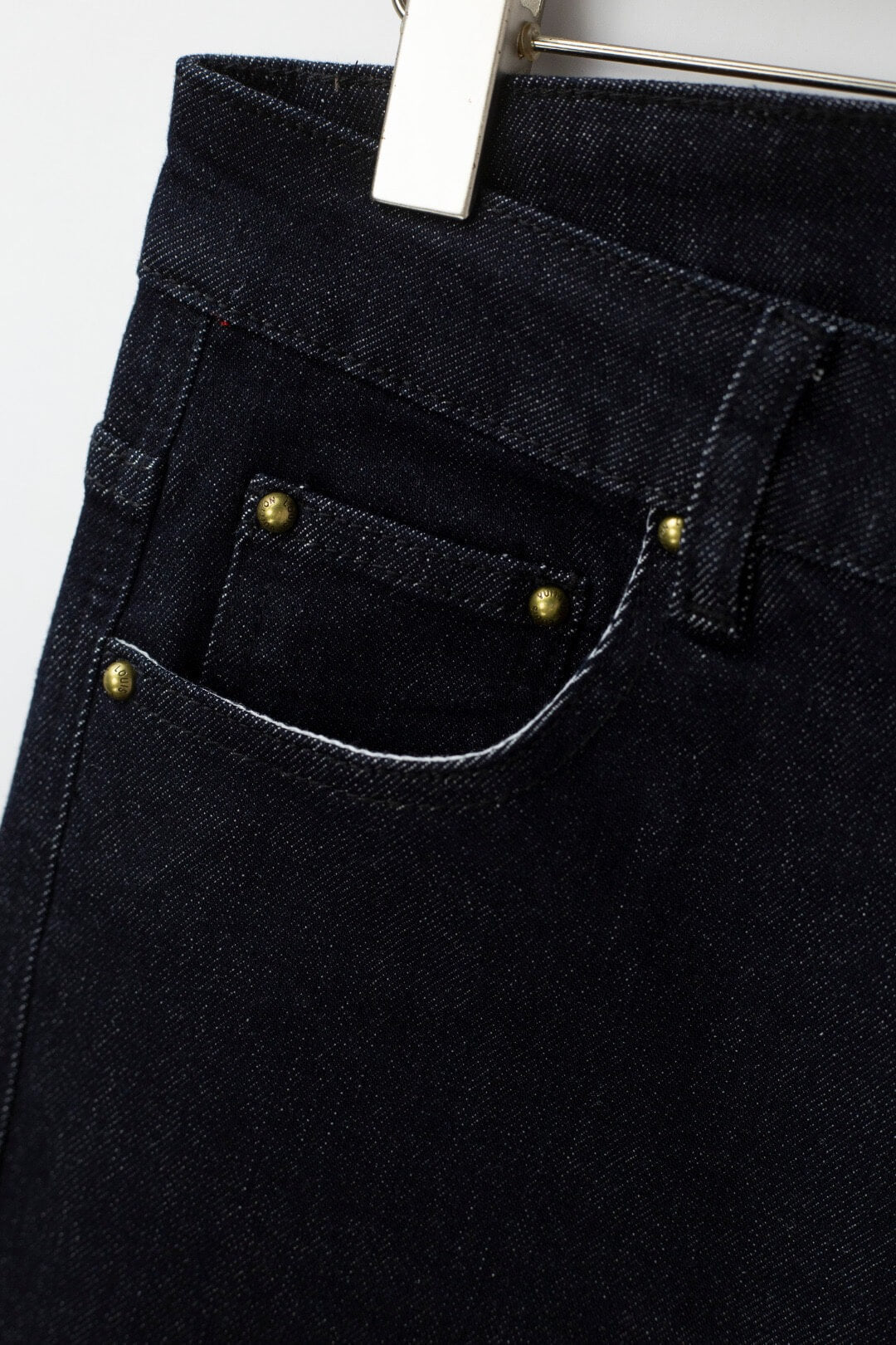 Classic Pocket‑Embroidered Jeans