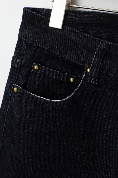 Classic Pocket‑Embroidered Jeans