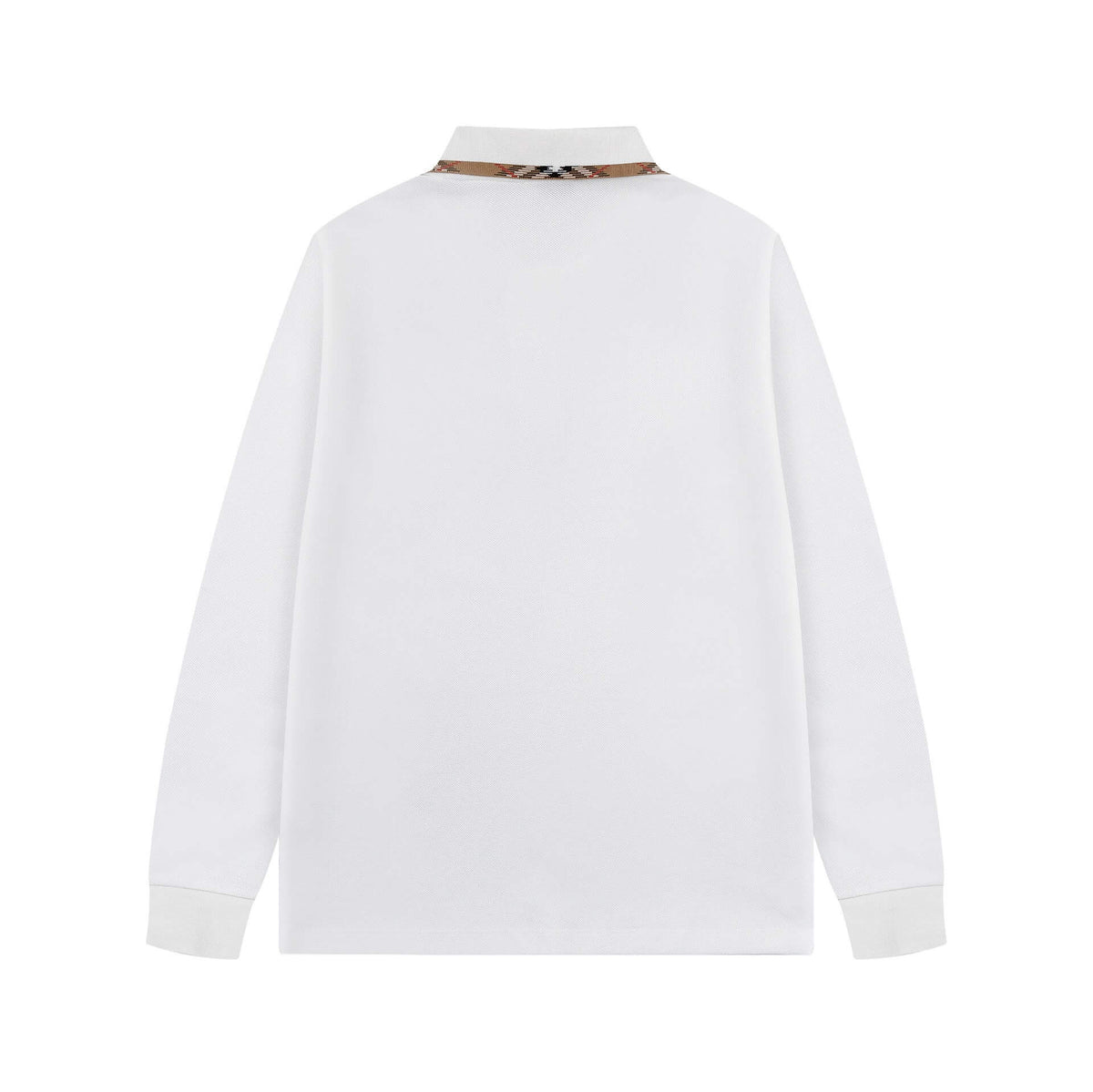 New Striped Collar Sweatshirt