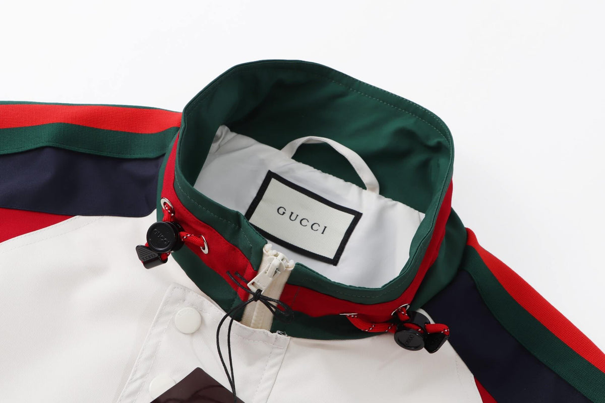 Color Block Spliced Jacket