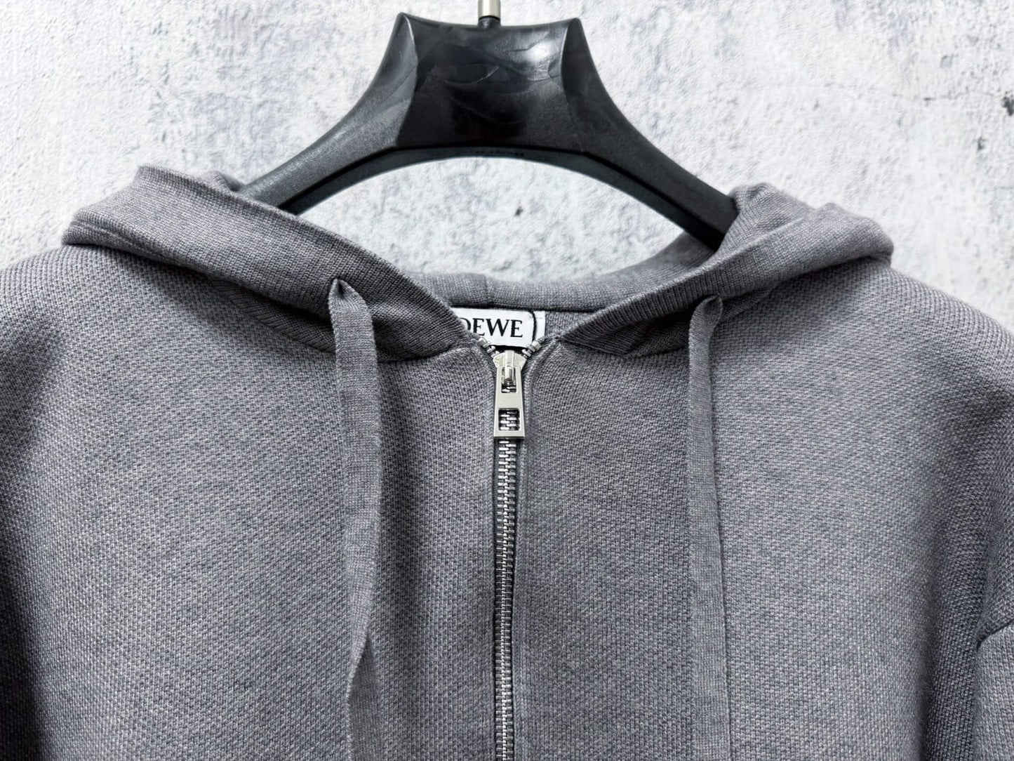 Embossed 3D Zip‑Up Jacket